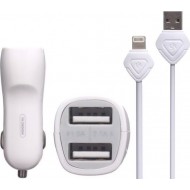YK YKC-M20 Iphone head Car Charger - White YK YKC-M20 Iphone head Car Charger - White