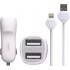 YK YKC-M20 Iphone head Car Charger - White