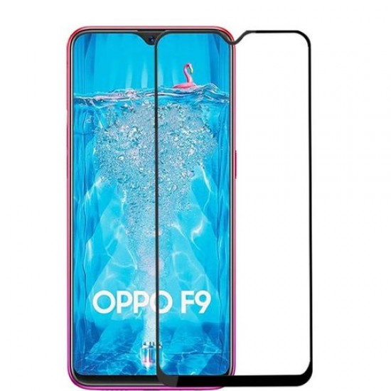 5D Curved Glass Screen Protector For Oppo F9