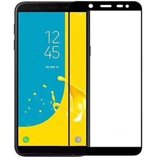 5D Curved Glass Screen Protector For Samsung J6 Plus