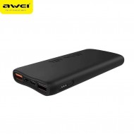 Awie Powerbank 10000 mAh P69K - Black Awie Powerbank 10000 mAh P69K - Black
