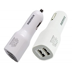 REMAX Car Charger RCC-201- White REMAX Car Charger RCC-201- White