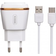 YK YKC-T15 Type -C Charger - White YK YKC-T15 Type -C Charger - White