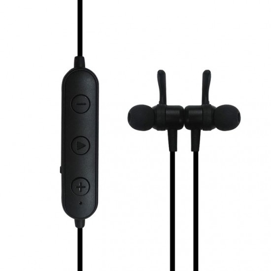 Earldom EH06 Bluetooth Sports Waterproof Earphones - Black