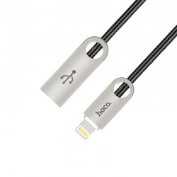 Hoco Cable USB to Lightning For Apple U8 - Black Hoco Cable USB to Lightning For Apple U8 - Black