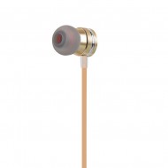 Hoco In- Ear Headphones M16 -Gold - Plug Type 3.5mm - Receive Sensitivity 110±3dB -Impedance 16Ω - Frequency Response 20Hz-20KHz - Drive Unit Dynamic Hoco In- Ear Headphones M16 -Gold - Plug Type 3.5mm - Receive Sensitivity 110±3dB -Impedance 16Ω - Frequency Response 20Hz-20KHz - Drive Unit Dynamic
