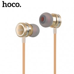 Hoco In- Ear Headphones M16 -Gold - Plug Type 3.5mm - Receive Sensitivity 110±3dB -Impedance 16Ω - Frequency Response 20Hz-20KHz - Drive Unit Dynamic Hoco In- Ear Headphones M16 -Gold - Plug Type 3.5mm - Receive Sensitivity 110±3dB -Impedance 16Ω - Frequency Response 20Hz-20KHz - Drive Unit Dynamic