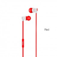 Hoco Wire control Earphones M27 - Rad - Impedance 16Ω ± 15% - Frequency response 20 ~ 20000Hz - Sensitivity 92db ± 3db - Audio plug Ø3.5mm, weight: 15g Hoco Wire control Earphones M27 - Rad - Impedance 16Ω ± 15% - Frequency response 20 ~ 20000Hz - Sensitivity 92db ± 3db - Audio plug Ø3.5mm, weight: 15g