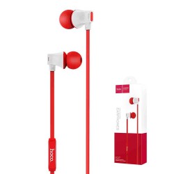 Hoco Wire control Earphones M27 - Rad - Impedance 16Ω ± 15% - Frequency response 20 ~ 20000Hz - Sensitivity 92db ± 3db - Audio plug Ø3.5mm, weight: 15g Hoco Wire control Earphones M27 - Rad - Impedance 16Ω ± 15% - Frequency response 20 ~ 20000Hz - Sensitivity 92db ± 3db - Audio plug Ø3.5mm, weight: 15g