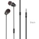 Hoco Wired earphones with microphone M28 - Black - Speaker 10mm - Impedance 16Ω ± 15% - Frequency response 20 ~ 20000Hz - Sensitivity 92db ± 3db