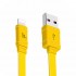 Hoco X5 Iphone Cable - Yellow