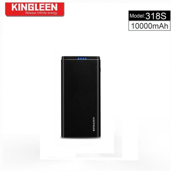Kingleen 10000 mAh PowerBank 318S - Black