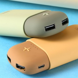 REMAX RPL 32 camaroon powerbank 5000 mAh - Brawn - portable powerbank - External mobile - Double USB - Dimensions 25*50*107 mm REMAX RPL 32 camaroon powerbank 5000 mAh - Brawn - portable powerbank - External mobile - Double USB - Dimensions 25*50*107 mm