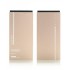 Remax RPP-65 Relan powerbank 10000 with 2 in 1 data cable (lighting and Micro) - Beige - dimension 135*66.5*15mm