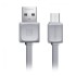 Remax RC-008M Data Cable Micro - Gray -For Micro-USB Smart phones - Cable length is 100 cm - Connector: micro-usb 2. 0 