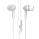 VIDVIE HS615 Earphone  / White / Wired In-Ear Earphone Stereo Sound Earbuds Noise Cancelling Sport Gaming Headset For Phones 