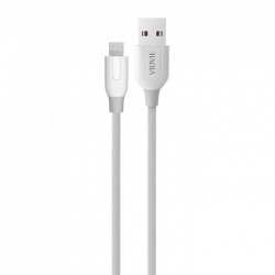 VIDVIE CB419 USB Cable Iphone / White / Cable Length 100cm / Material PVC / Output 3.5A MAX