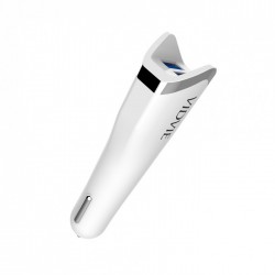 Vidvie Iphone Car Charger CC501 / White / is a car charger that offers high capability combined with a minimalist design that looks attractive. This product is perfect for you to use while traveling with your car