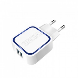 Vidvie PLE202 Android Charger  /  White / 2 USB Port