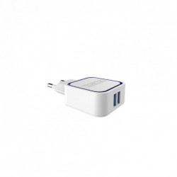 Vidvie PLE202 Android Charger  /  White / 2 USB Port