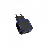 Vidvie PLE202 Iphone Charger  /  Black / 2 USB Port
