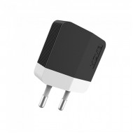 Vidvie Charger Android PLE203 / Black*White / Input 100-240 V, 50/60 Hz 0.3A / Output 5V-2.4A (MAX