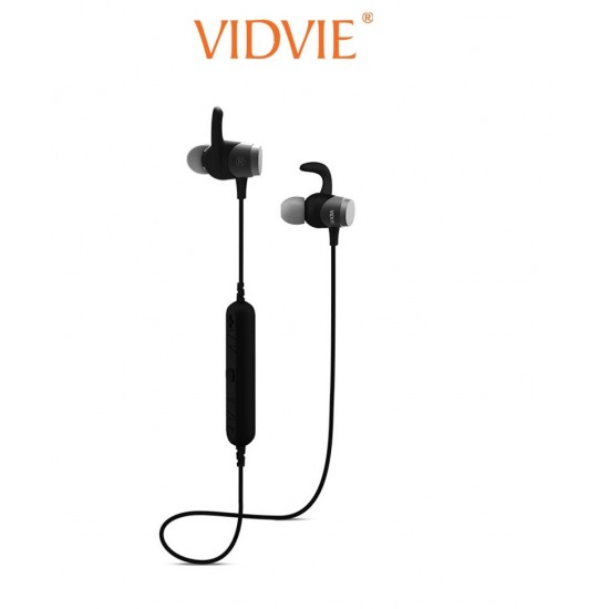 Vidvie BT810 Bluetooth wireless earphone / Black / Bluetooth Headset Magnet The two speakers hold in some magnets a very excellent sound stereo battery is very excellent performance high quality