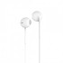 Vidvie HS604 Earphone / White / Cable Length 125cm / Frequency Range 20-20000Hz / Impedance 32Ω / Plug pin 3.5mm / Sensitivity 903±dB / Speaker Size 14.2mm