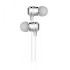 Vidvie HS625 Earphone / White / Cable Length 120cm / Frequency Range 20-20000 Hz / Speaker Size 9.2 mm