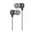 Vidvie HS625 Earphone / Black / Cable Length 120cm / Frequency Range 20-20000 Hz / Speaker Size 9.2 mm