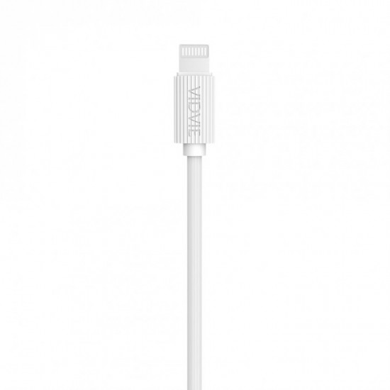 Vidvie CB410 USB Cable Iphone/ White / Vidvie USB Cable comes with quality cable material that is not easily damaged, easy to store and with a quality cable that ensures stability in charging and data transfer.