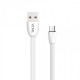 Vidvie CB411 Cable Micro / White / Vidvie USB Cable comes with quality cable material that is not easily broken and easy to store because it will not tangle / charge your gadget battery quickly.