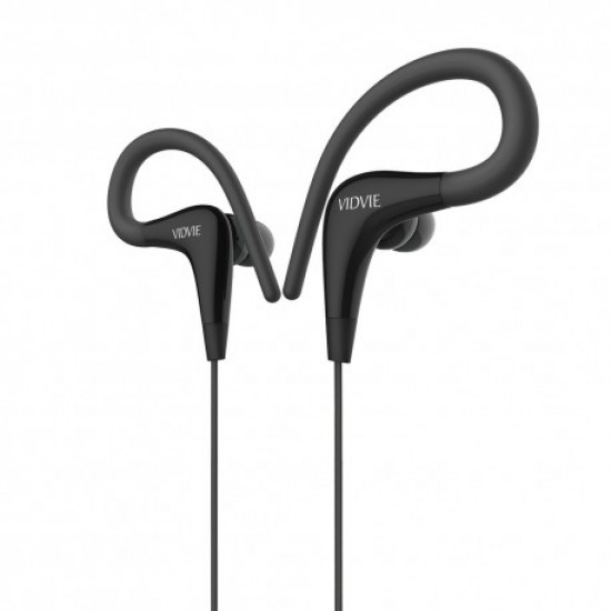 Vidvie 618 handfree  / Black / Vidvie Sport Headset is perfect for those of you who want to look trendy. With stereo bass sound quality, it is suitable for use during sports and traveling