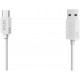 Vidvie CB404 Android Cable / White /Cable Iength 100cm / Material TPE / Output 2.1A MAX