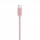 Vidvie CB410 Android Cable / Milky / Cable Length 100cm / Material TPE / Output 2.1A MAX