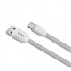Vidvie CB411 Cable Micro / White / Vidvie USB Cable comes with quality cable material that is not easily broken and easy to store because it will not tangle / charge your gadget battery quickly.