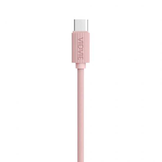 Vidvie CB410 Android Cable / Milky / Cable Length 100cm / Material TPE / Output 2.1A MAX