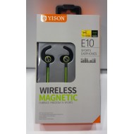 Yison E10 in-Ear wireless Bluetooth Headphone - Sportivie Earphones - Green*Black - Playing time: 2.5 - 3 H Yison E10 in-Ear wireless Bluetooth Headphone - Sportivie Earphones - Green*Black - Playing time: 2.5 - 3 H