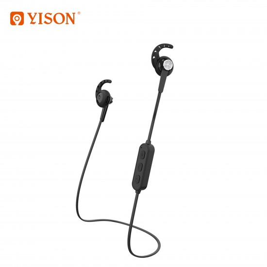 Yison E11 wireless Bluetooth Headphone - Black