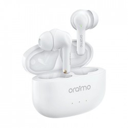 Oraimo FreePods 3C ENC Playtime True Wireless Earbuds- White - warranty 365 days Oraimo FreePods 3C ENC Playtime True Wireless Earbuds- White - warranty 365 days