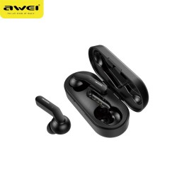 Awei T10C TWS Bluetooth Earphone - Black Awei T10C TWS Bluetooth Earphone - Black