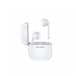 Awei T28 TWS Bluetooth Earphone - White