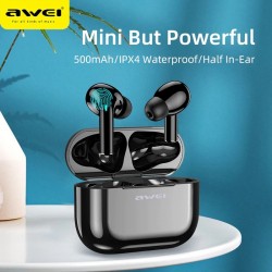Awei T29 TWS Bluetooth Earphone - Black Awei T29 TWS Bluetooth Earphone - Black