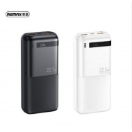 REMAX Piloteer Series RPP-71 20W+22.5W Fast Charging Power Bank 10000mAh Dual USB Portable Digital Display Power Banks - Black