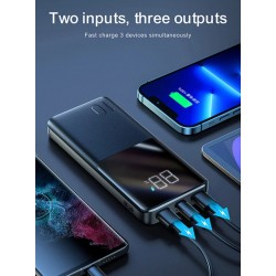 Joyroom JR-QP191 22.5W Power Bank 10000mAh With Large Digital Display Supports PD3.0,QC3.0 - Black