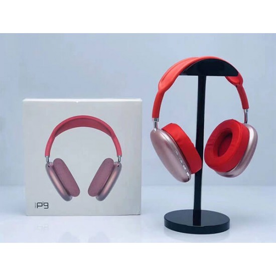 P9 Wireless headphone- Red