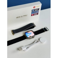 ساعة ذكية HK9 الترا 2 شاشة اموليد 2.02 بوصة بلوتوث 5.1  ساعة ذكية HK9 الترا 2 شاشة اموليد 2.02 بوصة بلوتوث 5.1