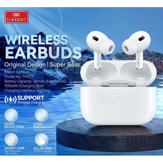 Earldom Pro 2 TWS Earbuds - White