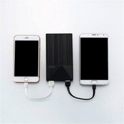 Remax RPP-55 Thoway Powerbank 10000mAh - Gray - Smart LCD -Dual USB - External mobile - Size 134x67x16mm Remax RPP-55 Thoway Powerbank 10000mAh - Gray - Smart LCD -Dual USB - External mobile - Size 134x67x16mm