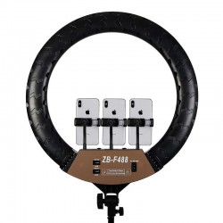 Ring Light 55 Cm with bluetooth remote + Metal Tripod 210 Cm Ring Light 55 Cm with bluetooth remote + Metal Tripod 210 Cm